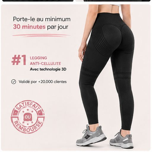 Legging Push-Up Anti-Cellulite Sculptant – Seyana Fit
